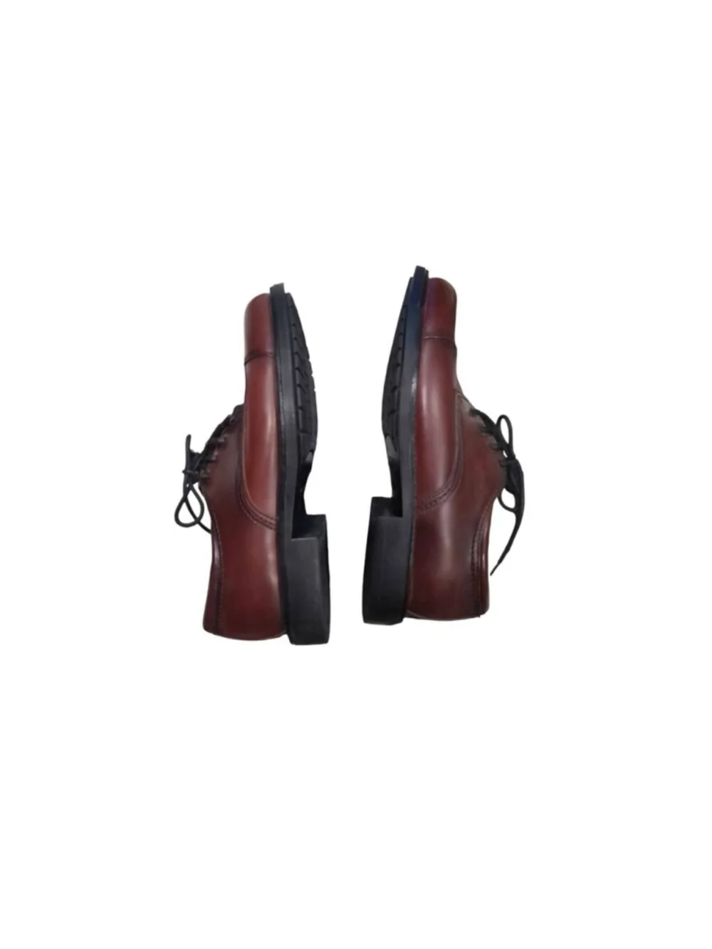 Dockers Men's 9M Brown Leather Dress Shoes Lace Up Loafers